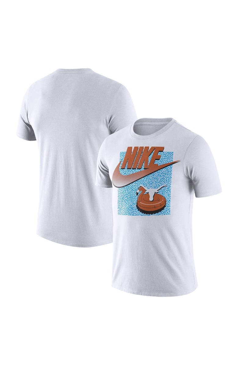 Nike Men's Nike White Texas Longhorns Swoosh Spring Break T-Shirt, Main, color, 
