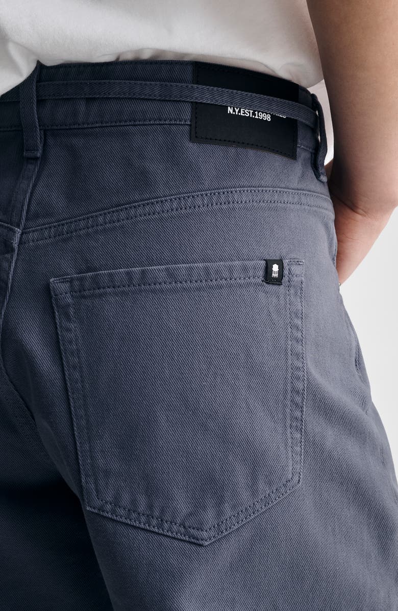 Brooklyn Industries Morgan Belted Denim Shorts, Alternate, color, Folkstone Colored De