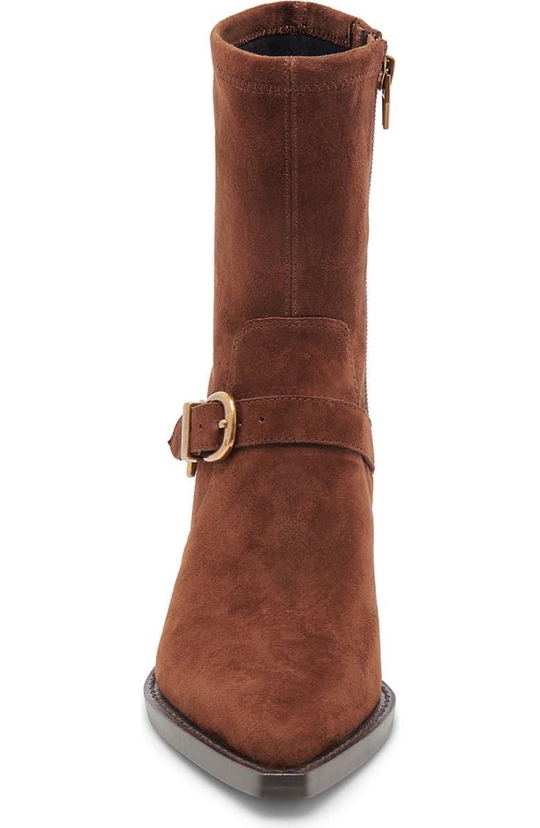 Dolce Vita Rave Pointed Toe Bootie, Alternate, color, Dark Brown