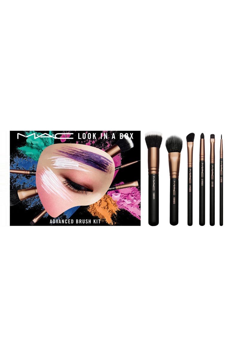 MAC Cosmetics MAC Look in a Box Advanced Travel Brush Kit, Alternate, color,