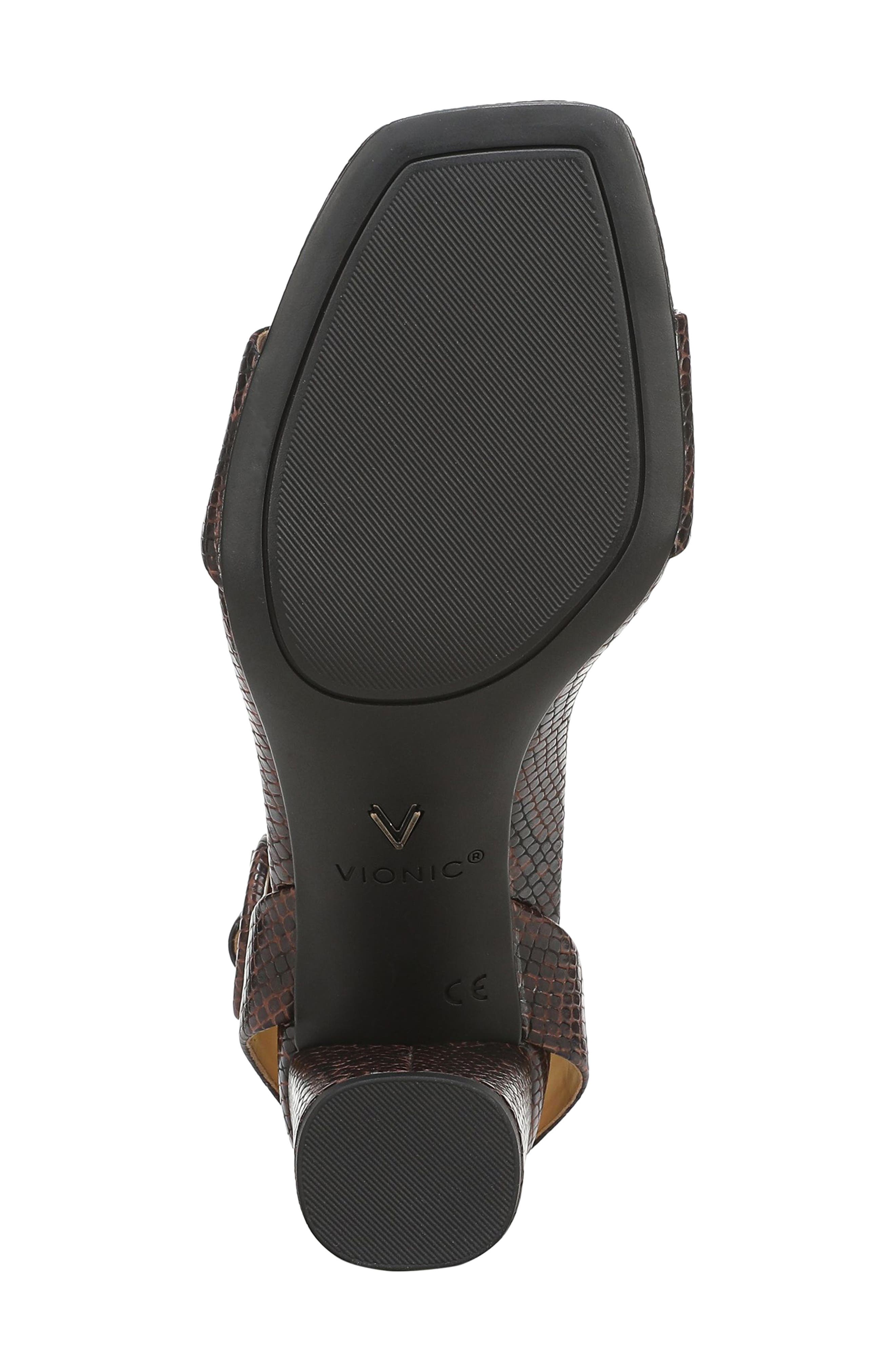 Zinfandel Sandal, Alternate, color, BROWN SNAKE EMBOSS