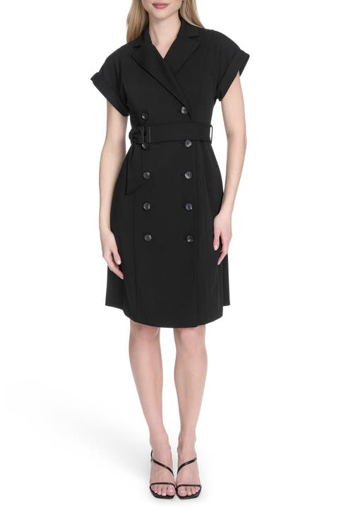 Double Breasted Sheath Dress