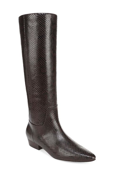 Gabrielle Suede Knee High Boot