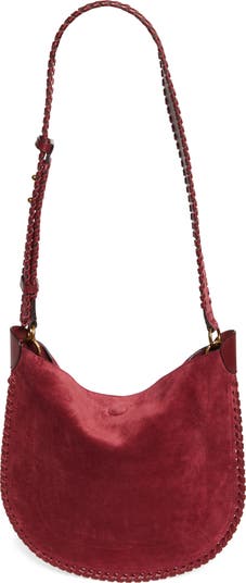 Isabel Marant Oskan XO Capsule Suede Shoulder Bag | Nordstrom