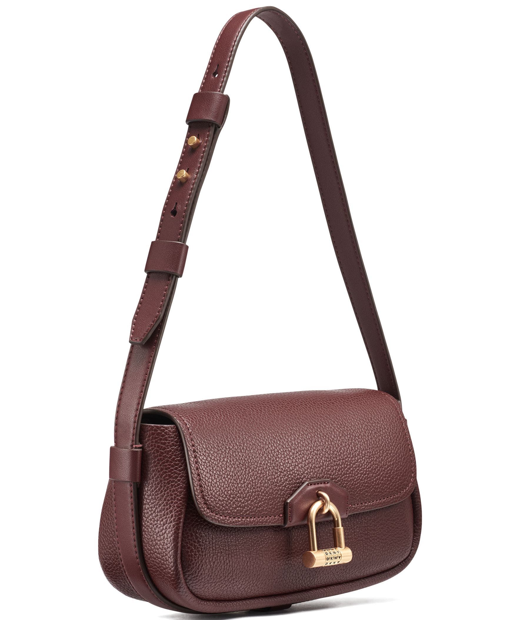 DKNY Karlie Baguette, Alternate, color, Aged Wine