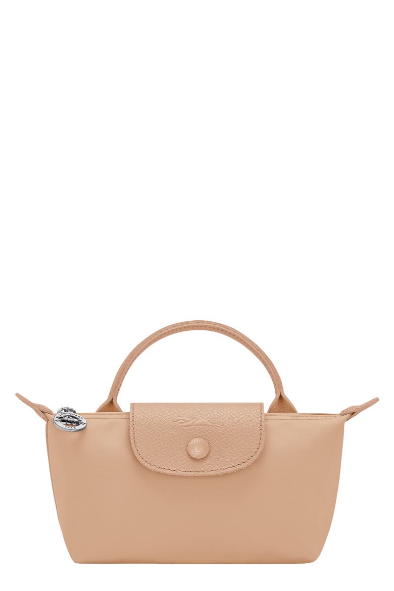 Le Pliage One Cosmetic Case, Main, color, BEIGE