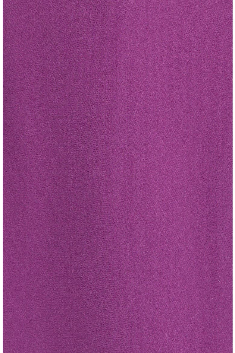 Silk Tie Neck Shirt, Alternate, color, DEEP LILAC