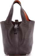 Pre-Owned Hermes Eclat Picotin Lock Bag Clemence PM