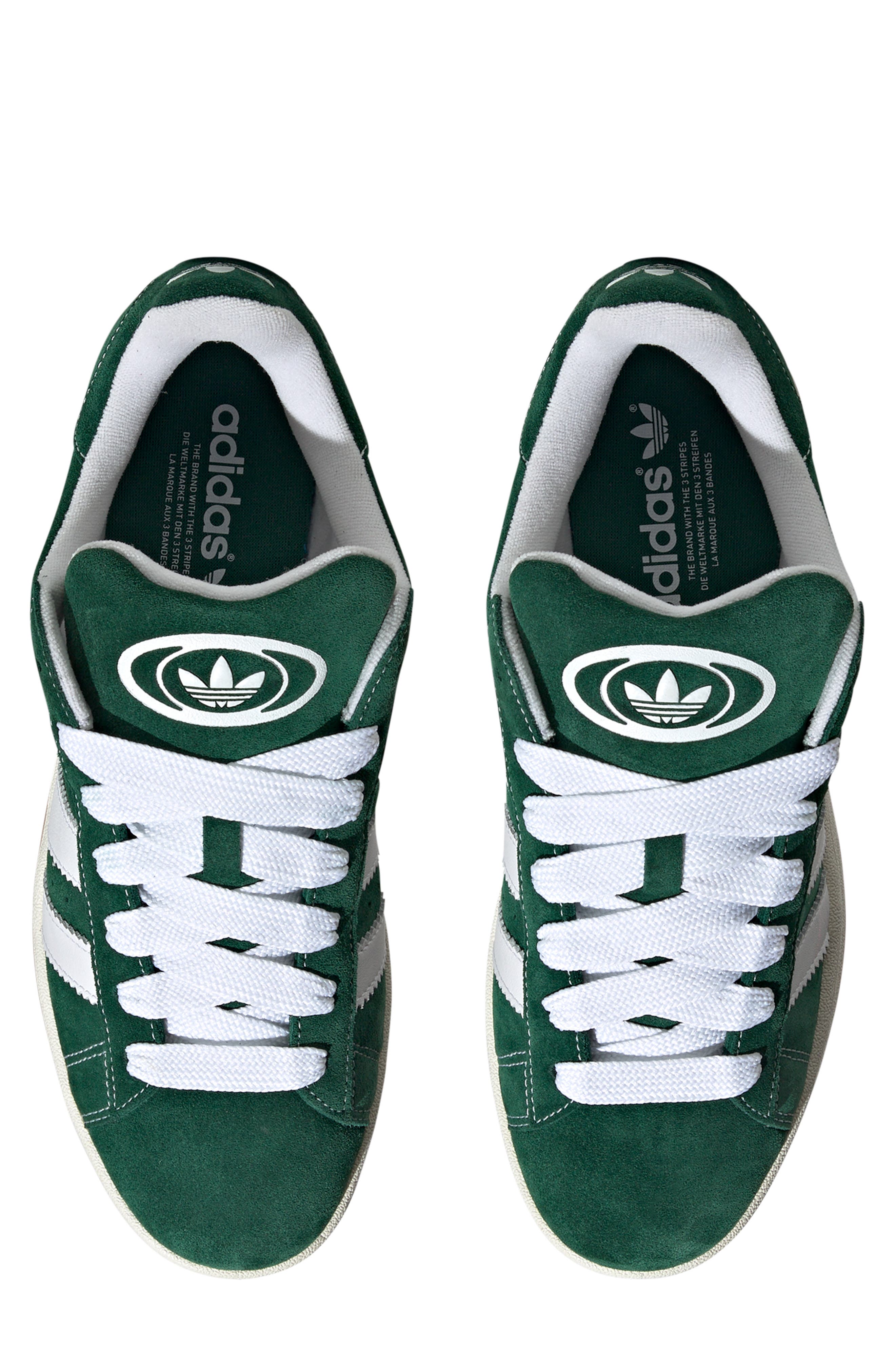 Campus 00s Sneaker, Alternate, color, DRKGRN/FTW