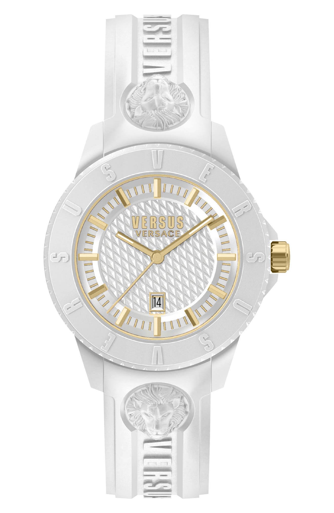 VERSUS Versace Versace Men's Tokyo R Silicone Strap Watch, 43mm x 10.5mm