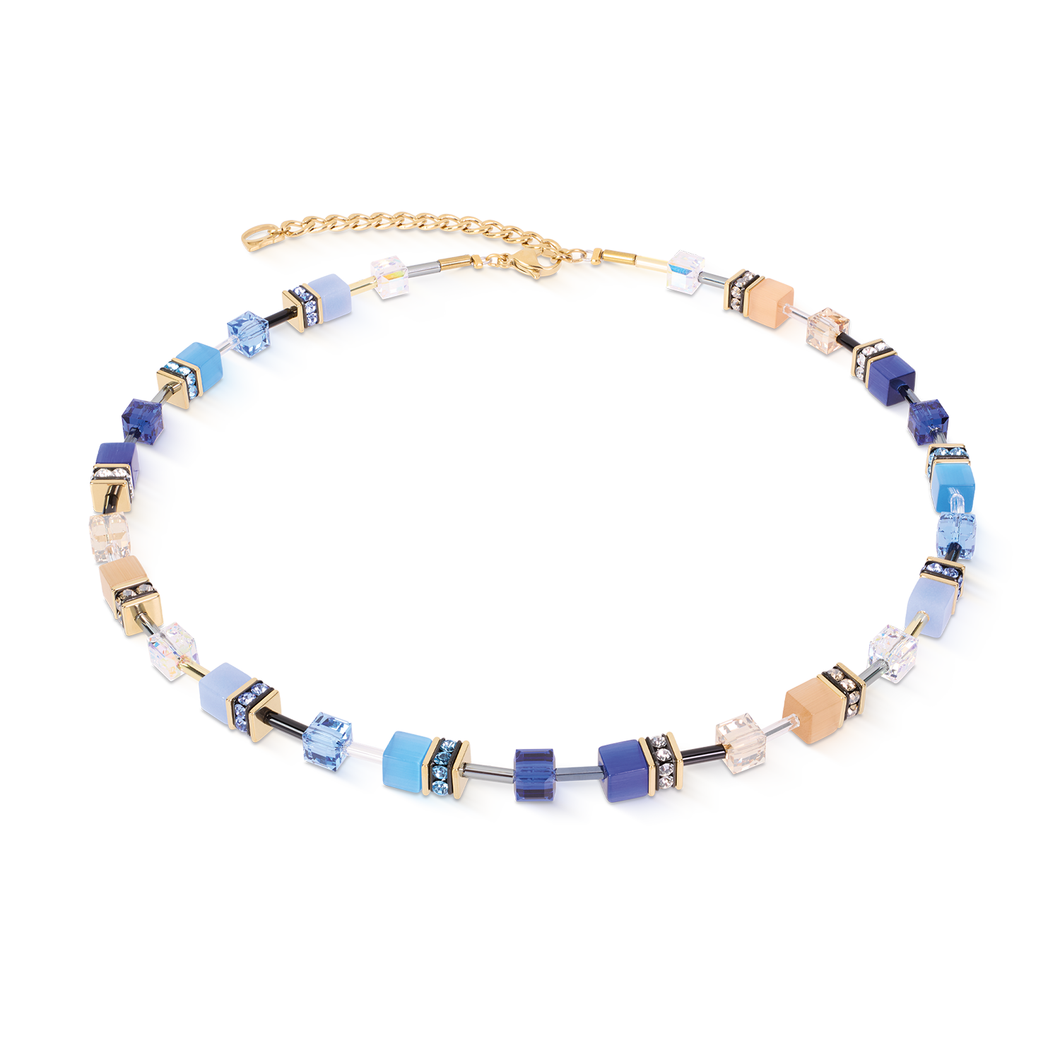 Azure Glow Gold