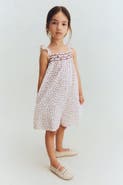 H&M Floral-print Cotton Romper Suit