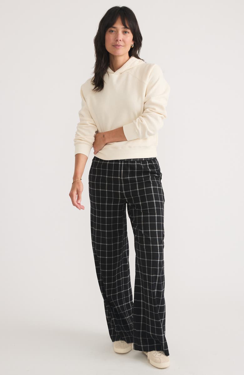 Marine Layer Anytime Hoodie, Alternate, color, Antique White