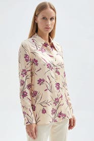 Exquise Floral Long Shirt