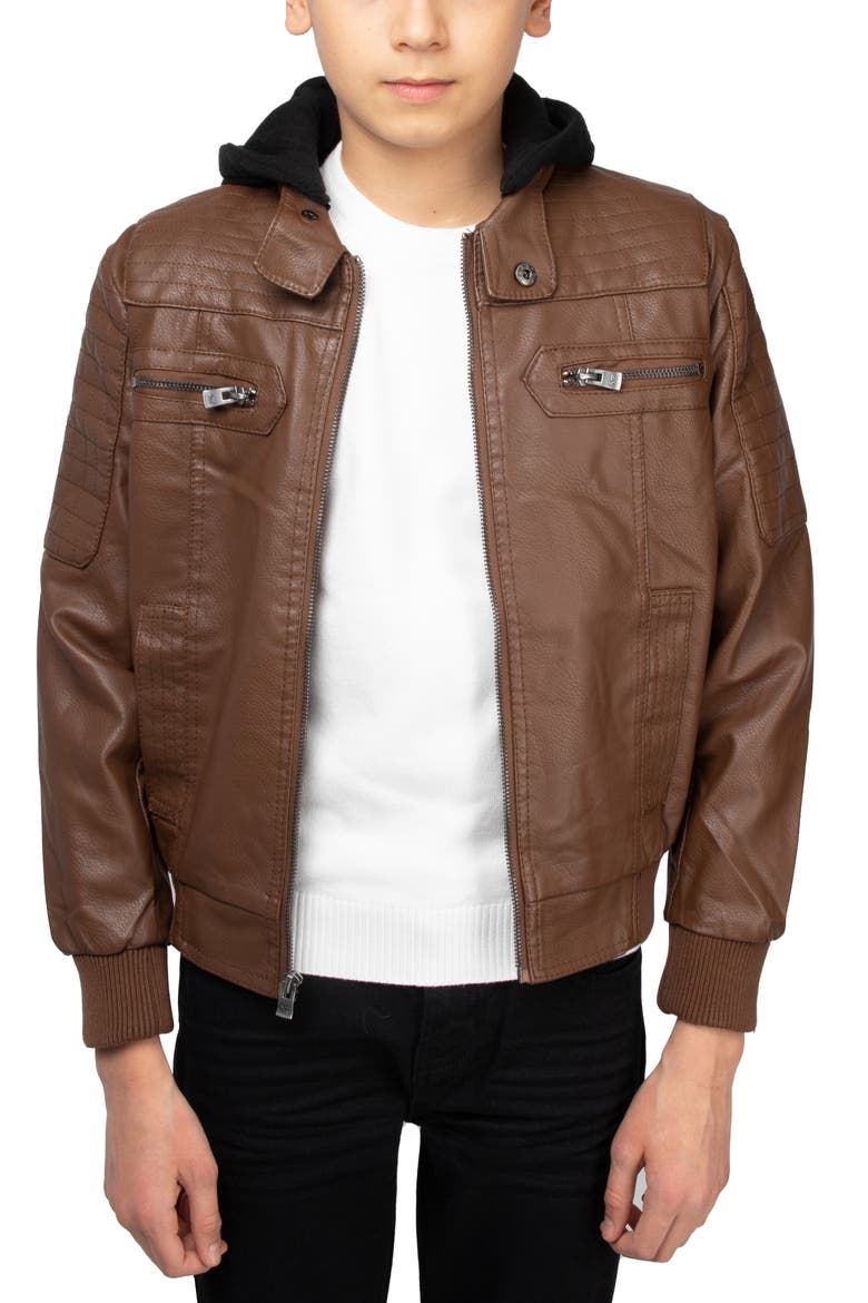 Knit Hood Jacket, Alternate, color, TAN