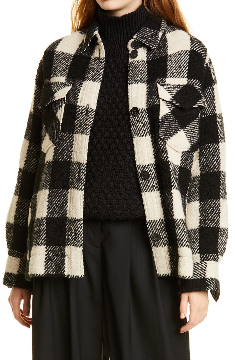 Nili Lotan Lenore Barn Coat, Main, color,