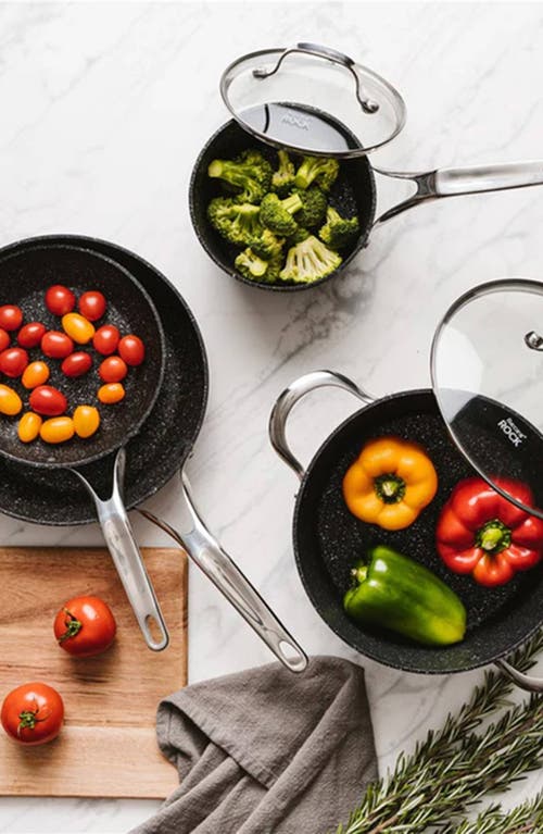 Cuisine::pro ® Ironroc Cookware Set 6pc In Black