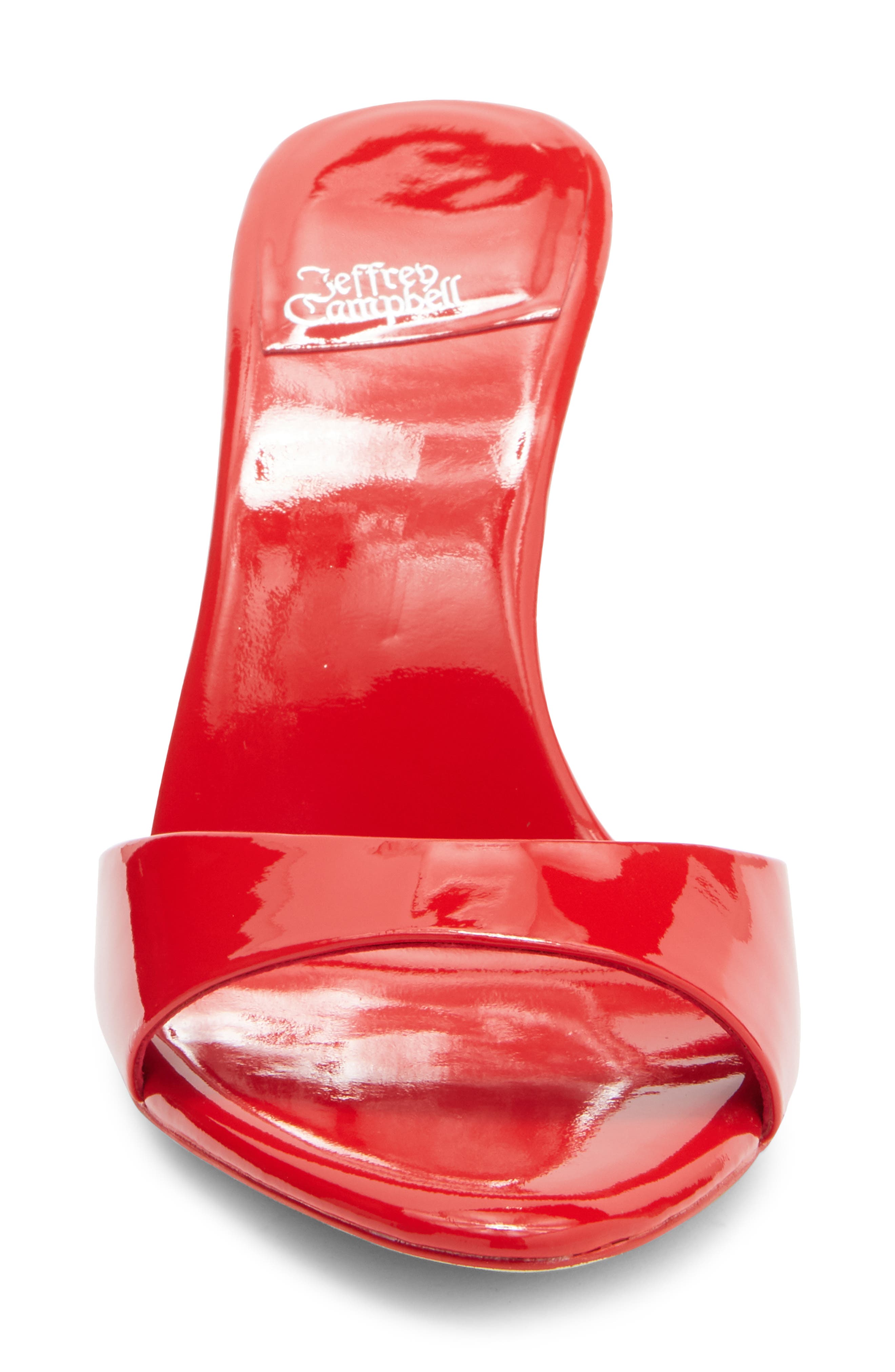 Ce-Soire Slide Sandal, Alternate, color, LIGHT RED PATENT