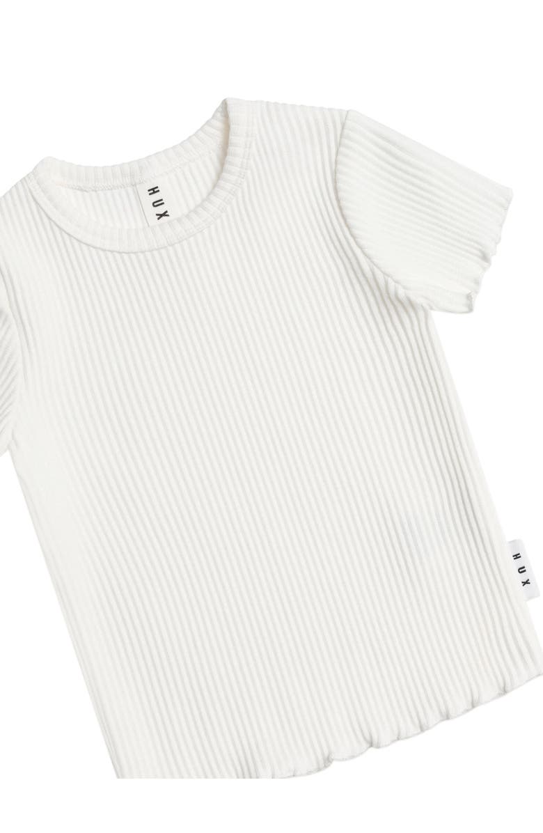 Huxbaby Rib Skivvy, Alternate, color, Almond Milk
