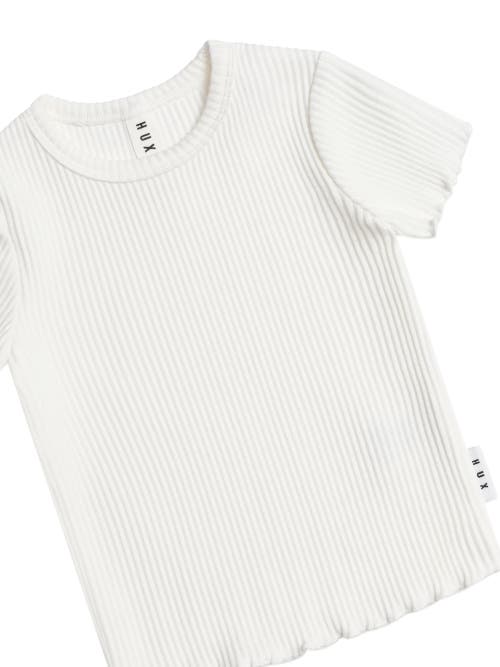 Huxbaby Rib Skivvy In White