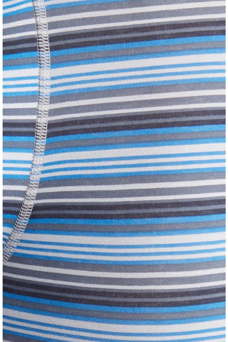 2-Pack Cool Cotton 6-Inch Boxer Briefs, Alternate, color, MICRO CHIP STRIPE/ BLACK