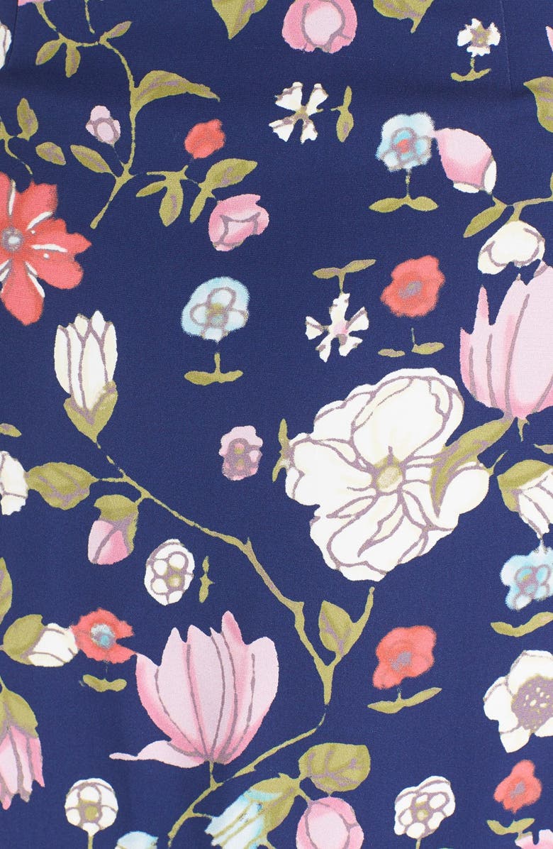 Rebecca Taylor Off the Shoulder Floral Print Dress, Alternate, color,