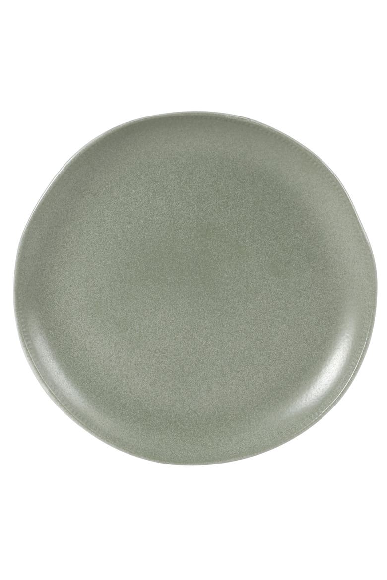 Menlo Park 16-Piece Stoneware Embossed Plates and Bowls Dinnerware Se, Alternate, color, Multicolors