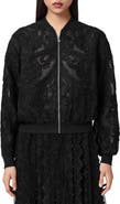 AllSaints Jade Embroidered Bomber Jacket