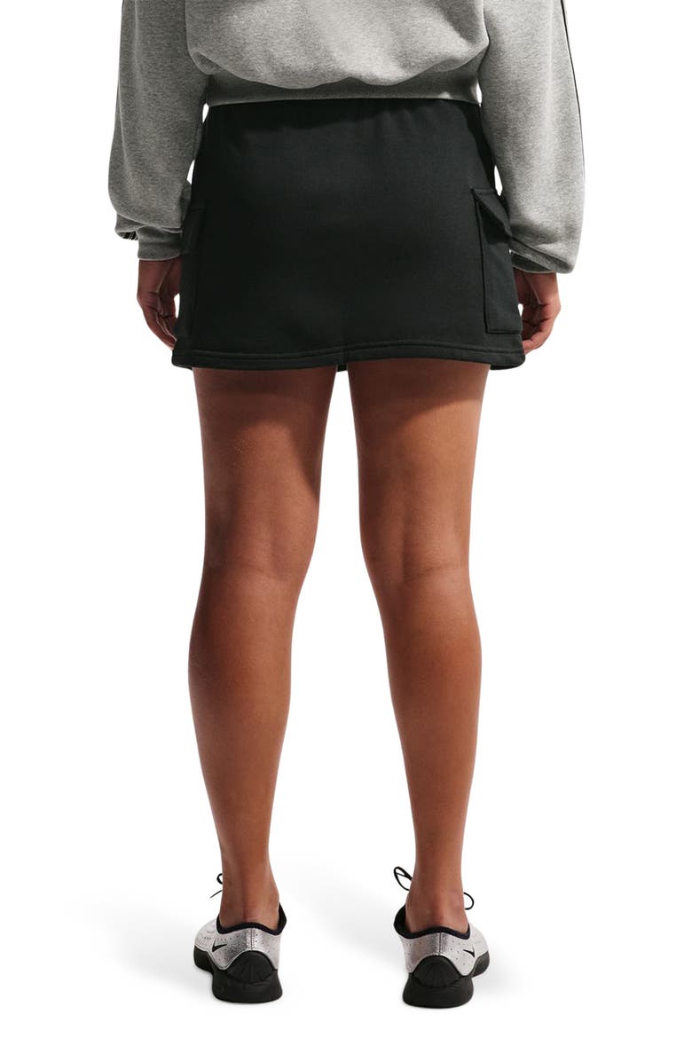 Phoenix French Terry Cargo Miniskirt, Alternate, color, BLACK/ SAIL