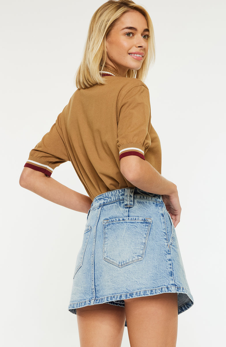 Official Kancan USA Bailey High Rise Skort, Alternate, color, 