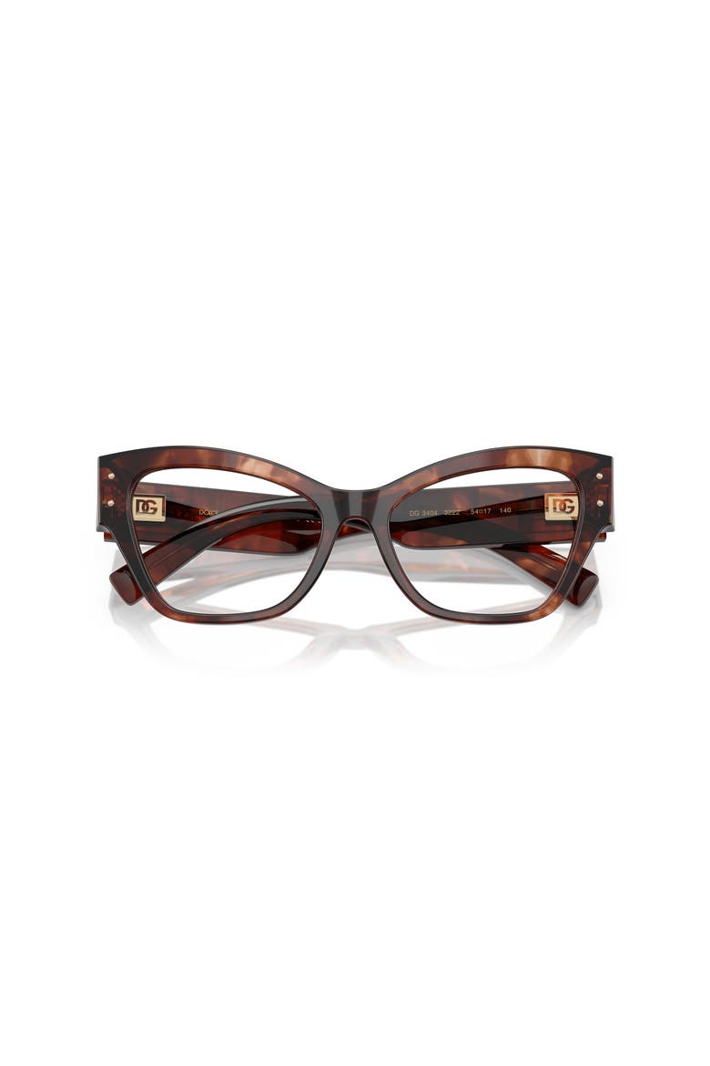 54mm Butterfly optical glasses, Alternate, color, Red