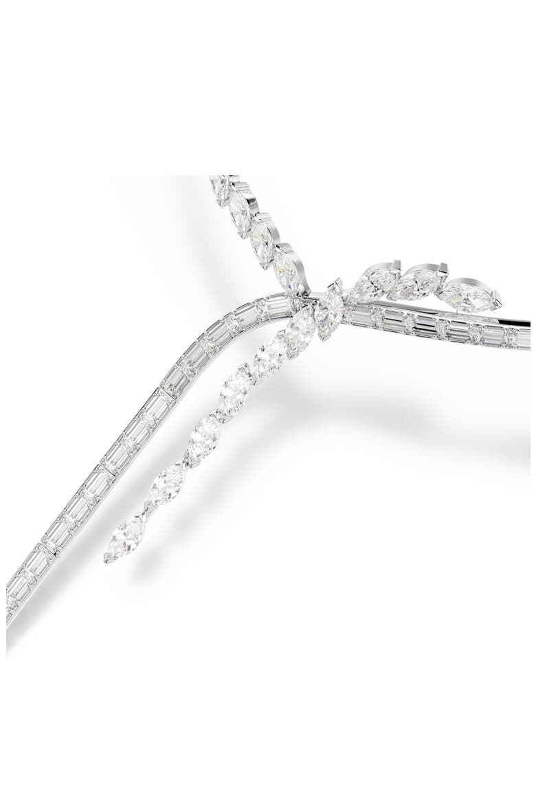Mesmera Cubic Zirconia Y-Necklace, Alternate, color, WHI/ RHS
