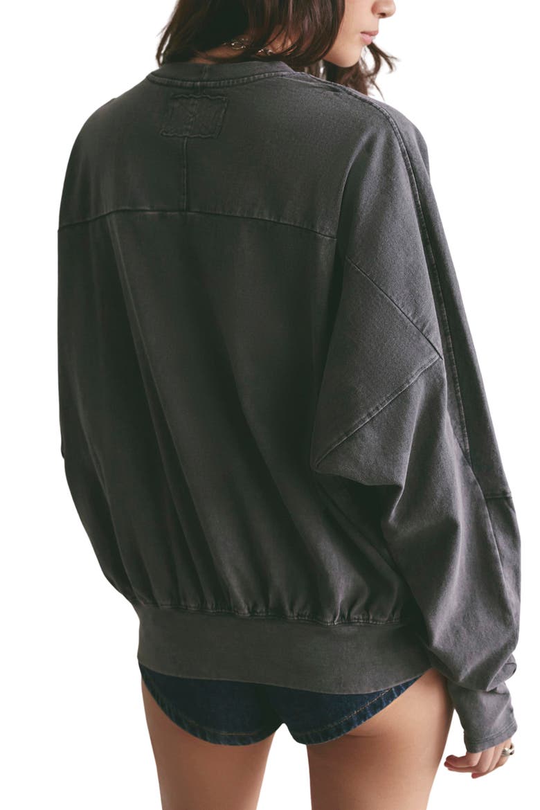 Epic Long Sleeve T-Shirt, Alternate, color, WASHED BLACK