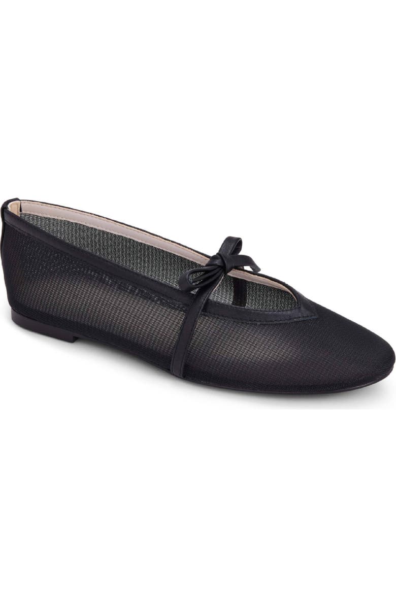 Yosi Samra Savannah Mary Jane Ballet Flat, Main, color, Black
