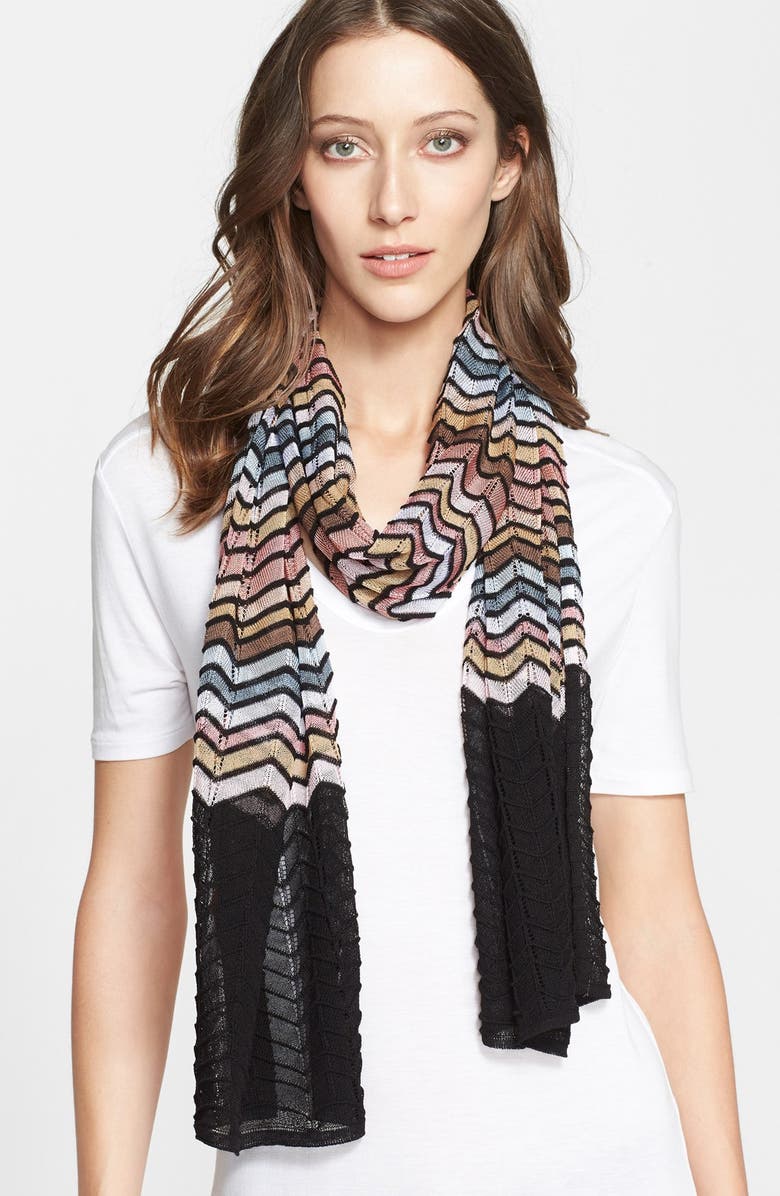 Missoni Zigzag Scarf, Main, color,