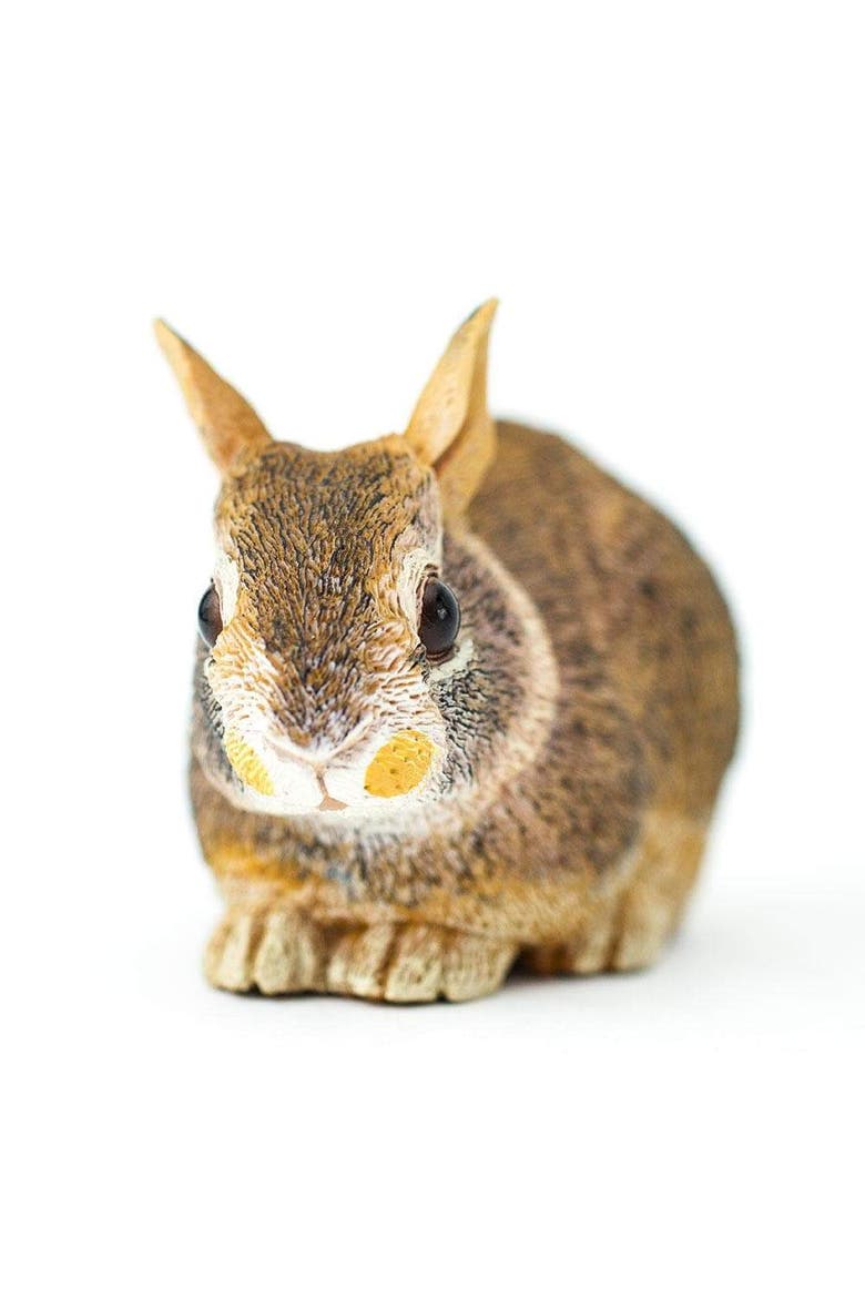Eastern Cottontail Rabbit Baby Toy, Alternate, color, No Color