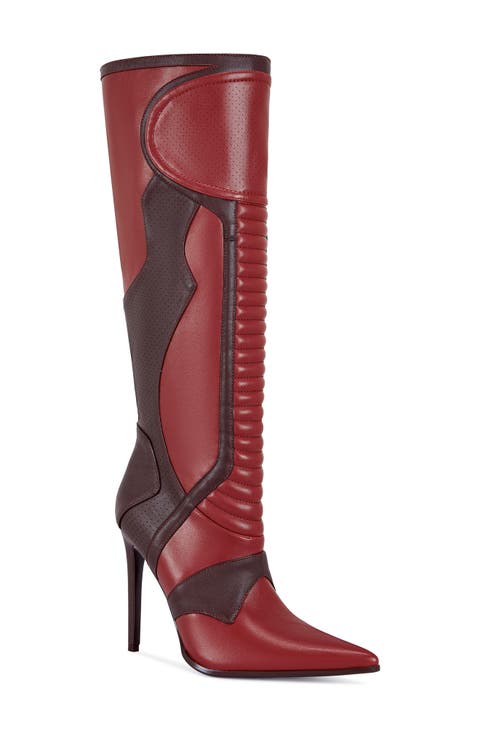 Rodrigo Patchwork Knee High Boot (Women)