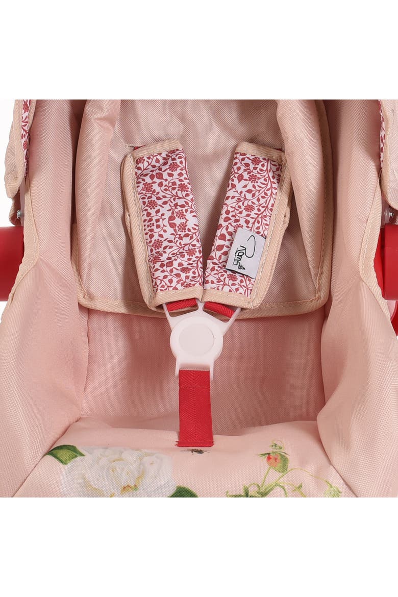 Rhs Doll Car Seat Flora Carrier Travel Accessory, Alternate, color, Multicolored