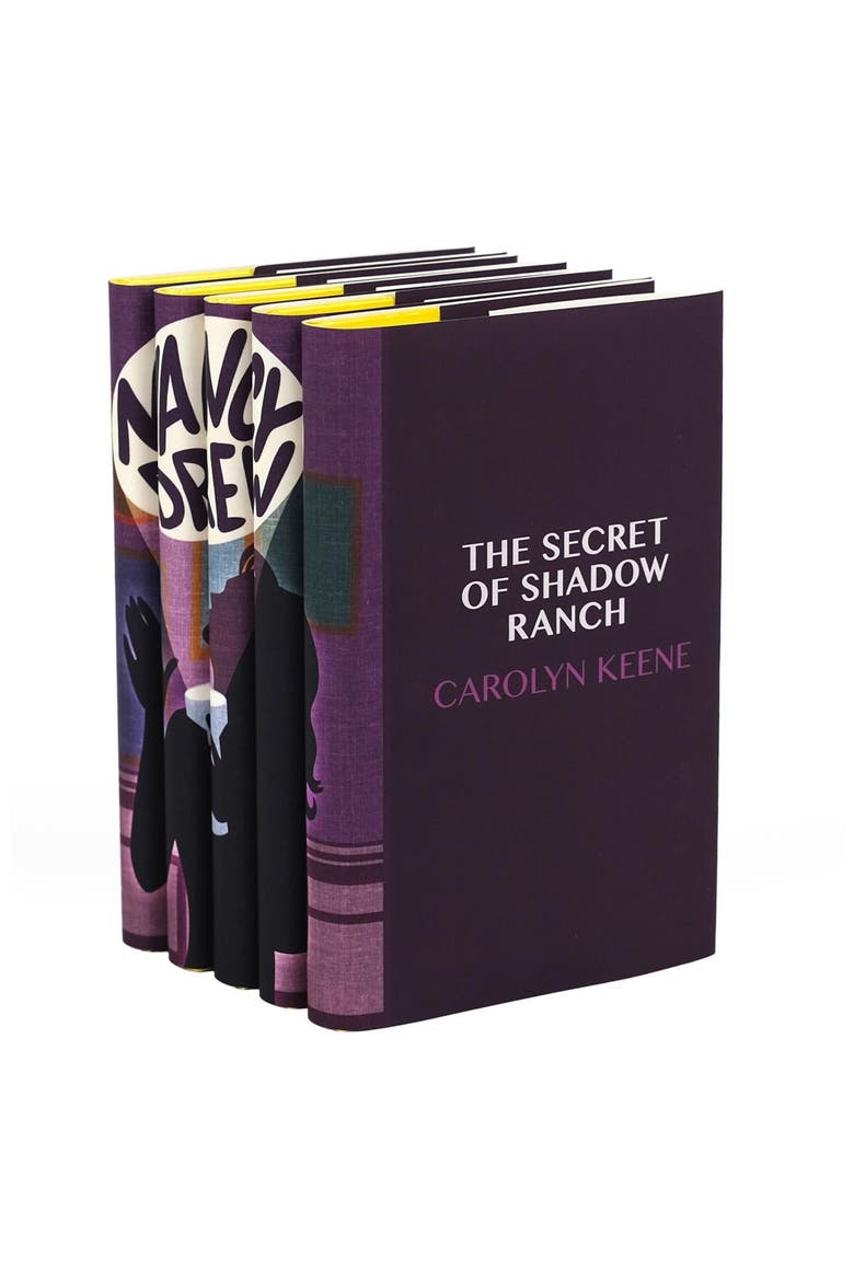 Nancy Drew Book Set, Alternate, color, Purple