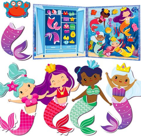 Magnetic Dress-Up Dolls for Kids Ages 3-5 - Creative Play Set