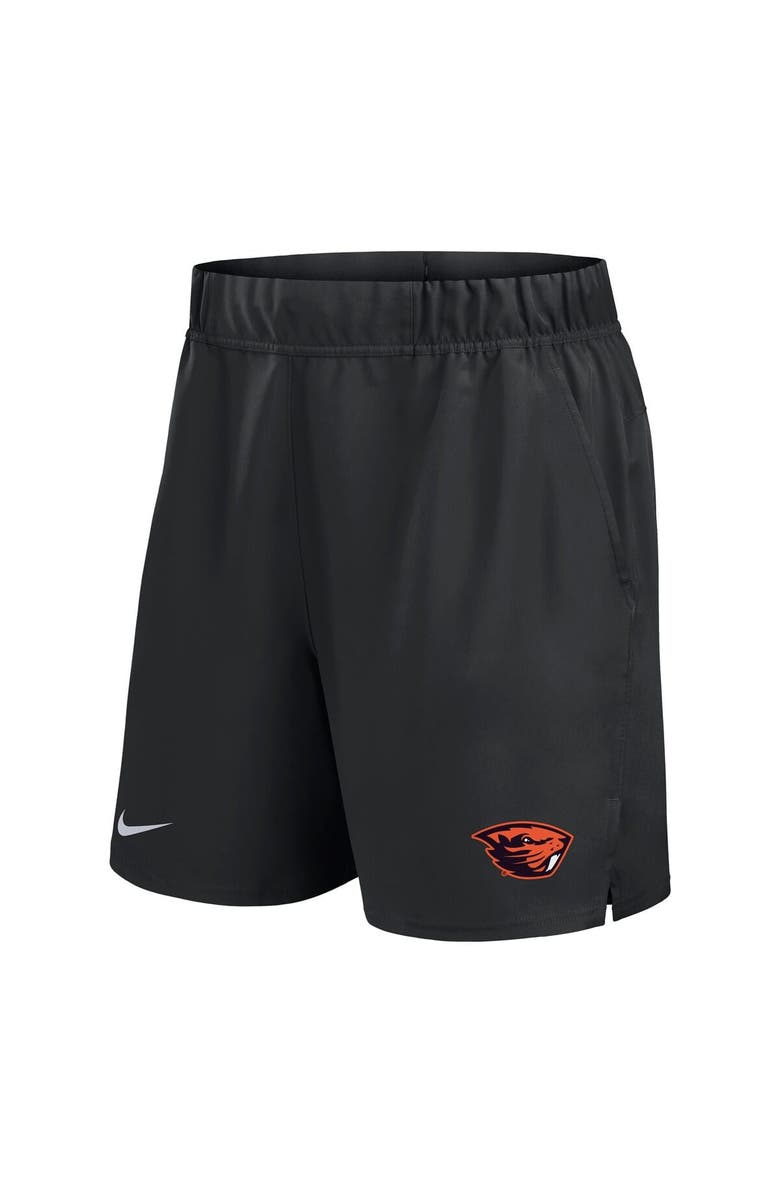 Nike Men's Nike Black Oregon State Beavers Performance Victory Shorts, Alternate, color, Black