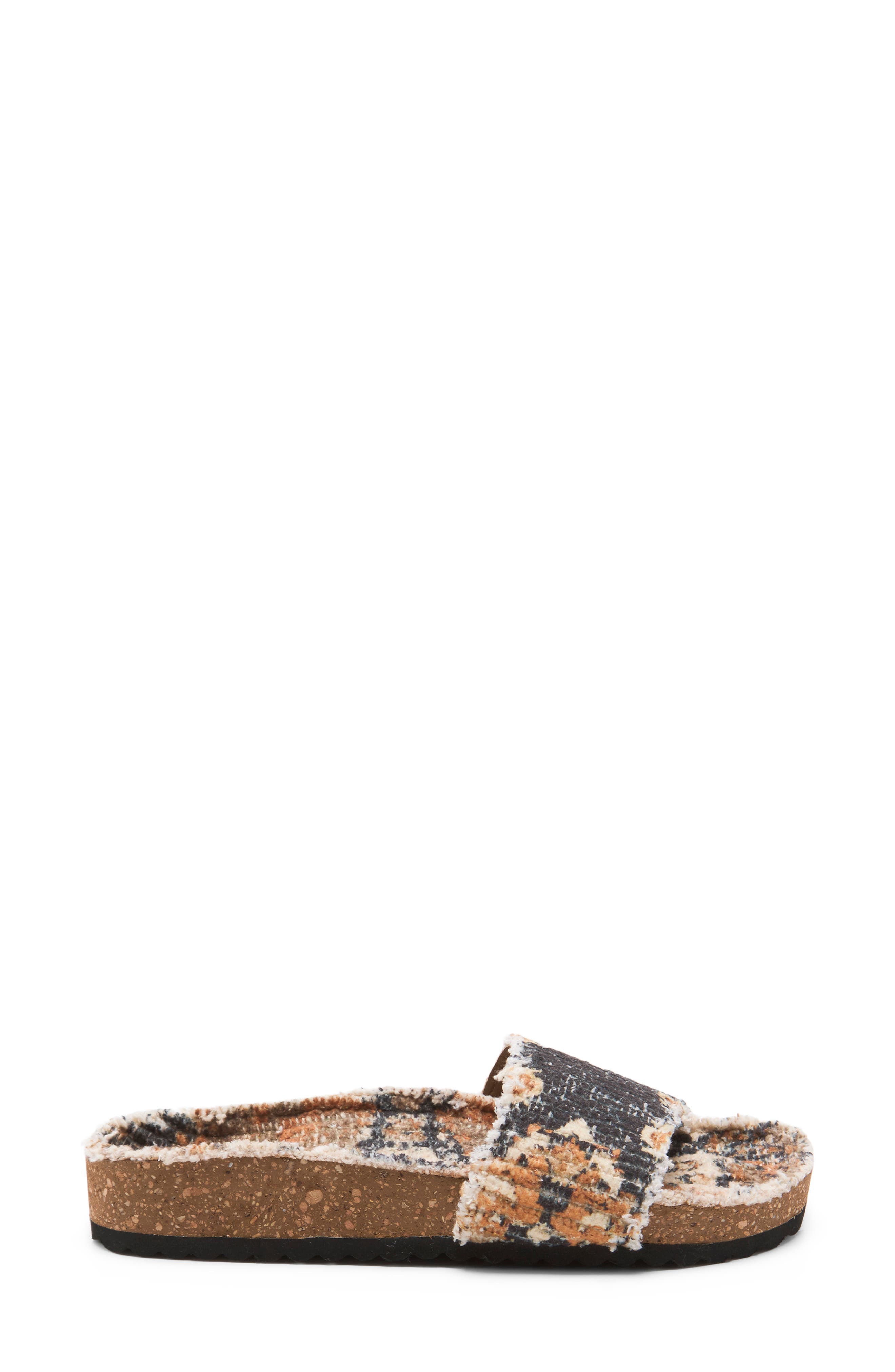 Free People Woven Wonders Slide Sandal, Alternate, color, 