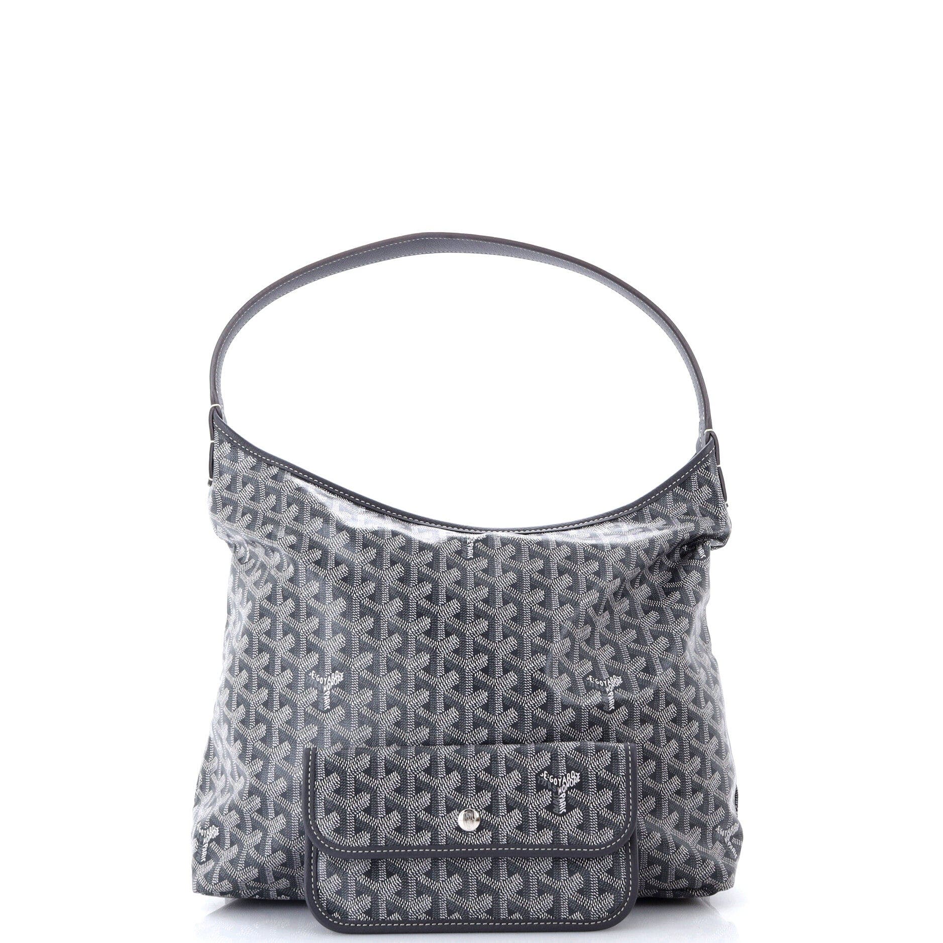 Boheme Hobo Coated Canvas, Alternate, color, Grey