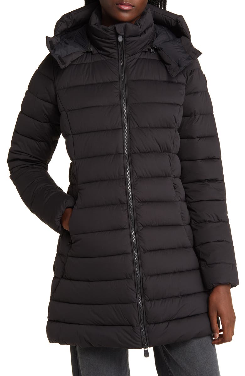 Save The Duck Dorothy Quilted Puffer Coat, Main, color, 