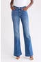 Dojo Mid Rise Flare Jeans