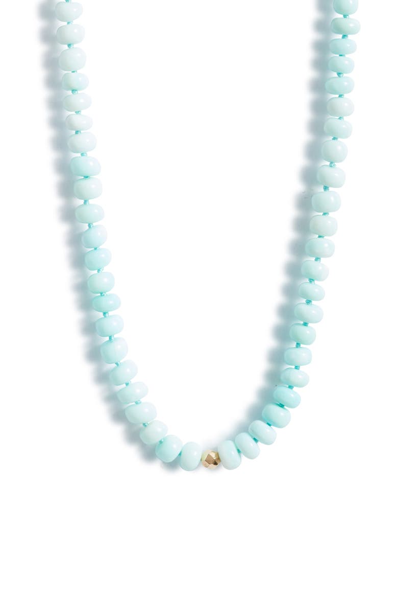 Boheme Opal Beaded Necklace, Main, color, PERUVIAN OPAL