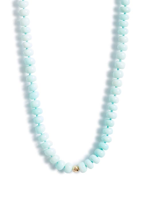 Anzie Boheme Opal Beaded Necklace in Peruvian Opal 