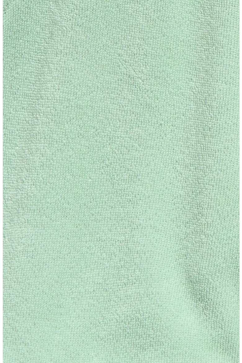 Kids' Ruffle Hem Terry Cloth Shorts, Alternate, color, PISTACHIO GREEN