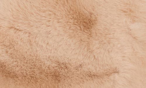 Blanknyc Crop Faux Fur Jacket In Brown