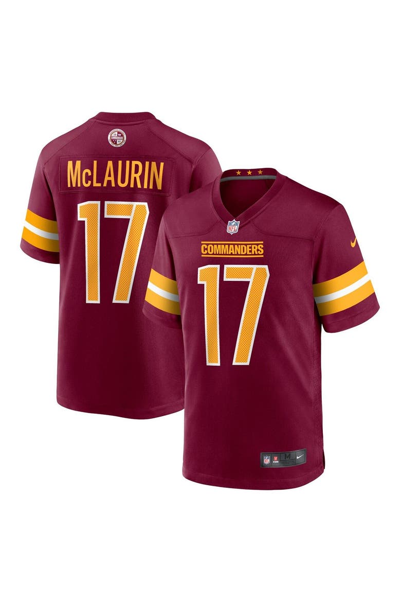 Youth Nike Terry McLaurin Burgundy Washington Commanders Game Jersey, Main, color, Burgundy